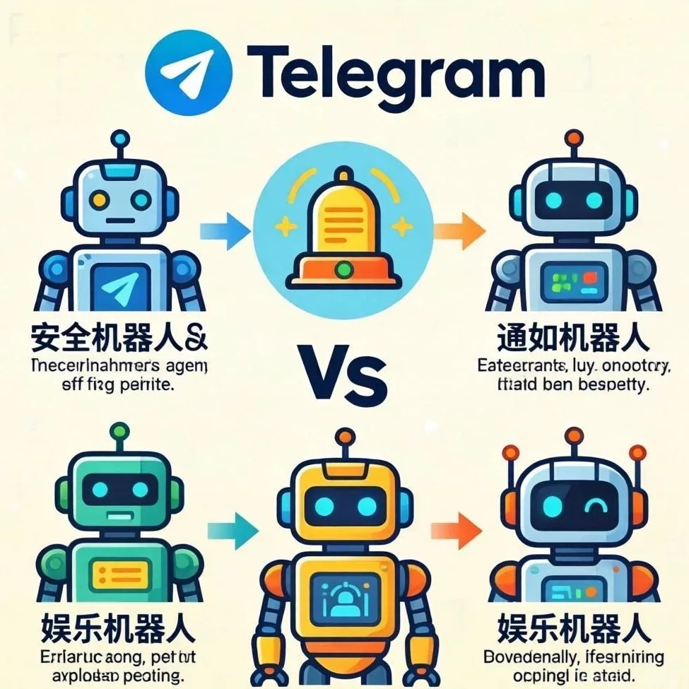 Telegram功能速查教程配图 - Telegram机器人速查：常用Bot一键收藏清